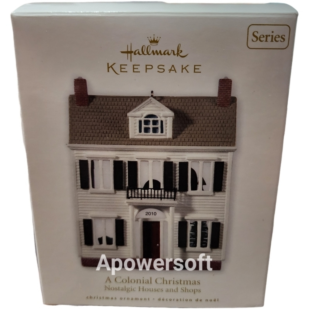 2010 Hallmark Keepsake Ornament A Colonial Christmas